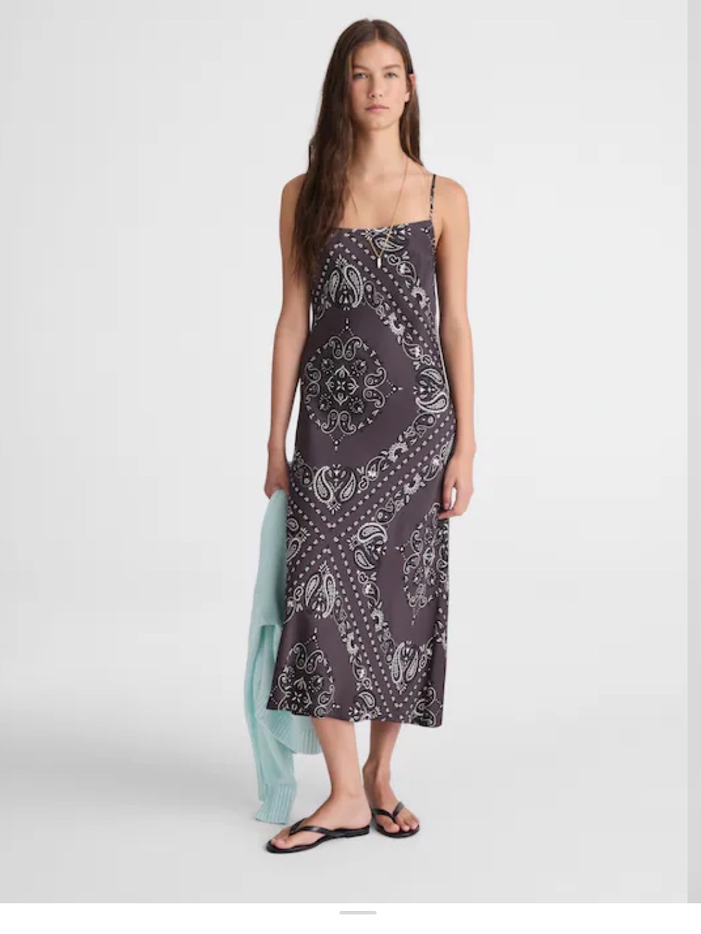 Cami Slip Dress Chocolate Plum